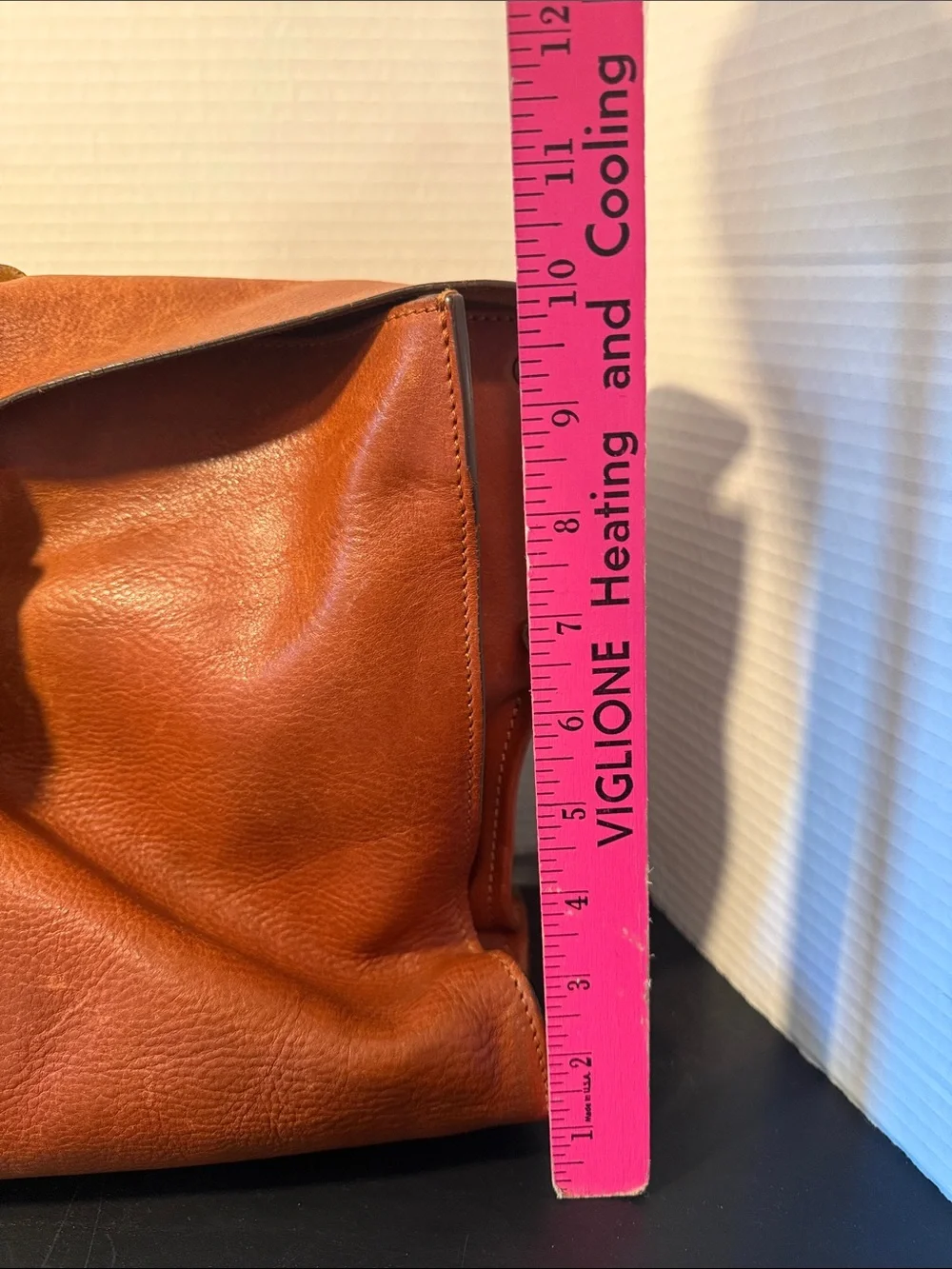Boldrini Tan Leather Messenger Bag for Men